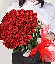 101 K�rm�z� G�l Buketi